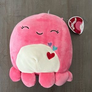 Squishmellows 8” Abby The Pink Octopus brand new with tags
